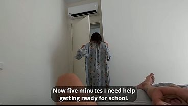 Download Video - Stepmother&colon; We're late&excl; Father's waiting&excl; Okay&comma; but only anal and quickly&excl;
