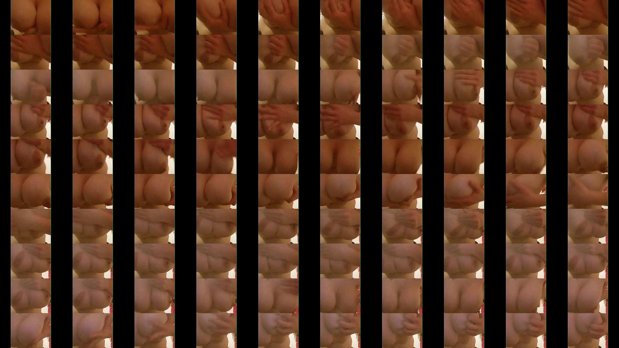 Homemade wife playing with big tits 预览图