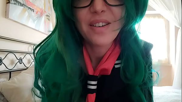 Chantal very sexy with her uniform and..