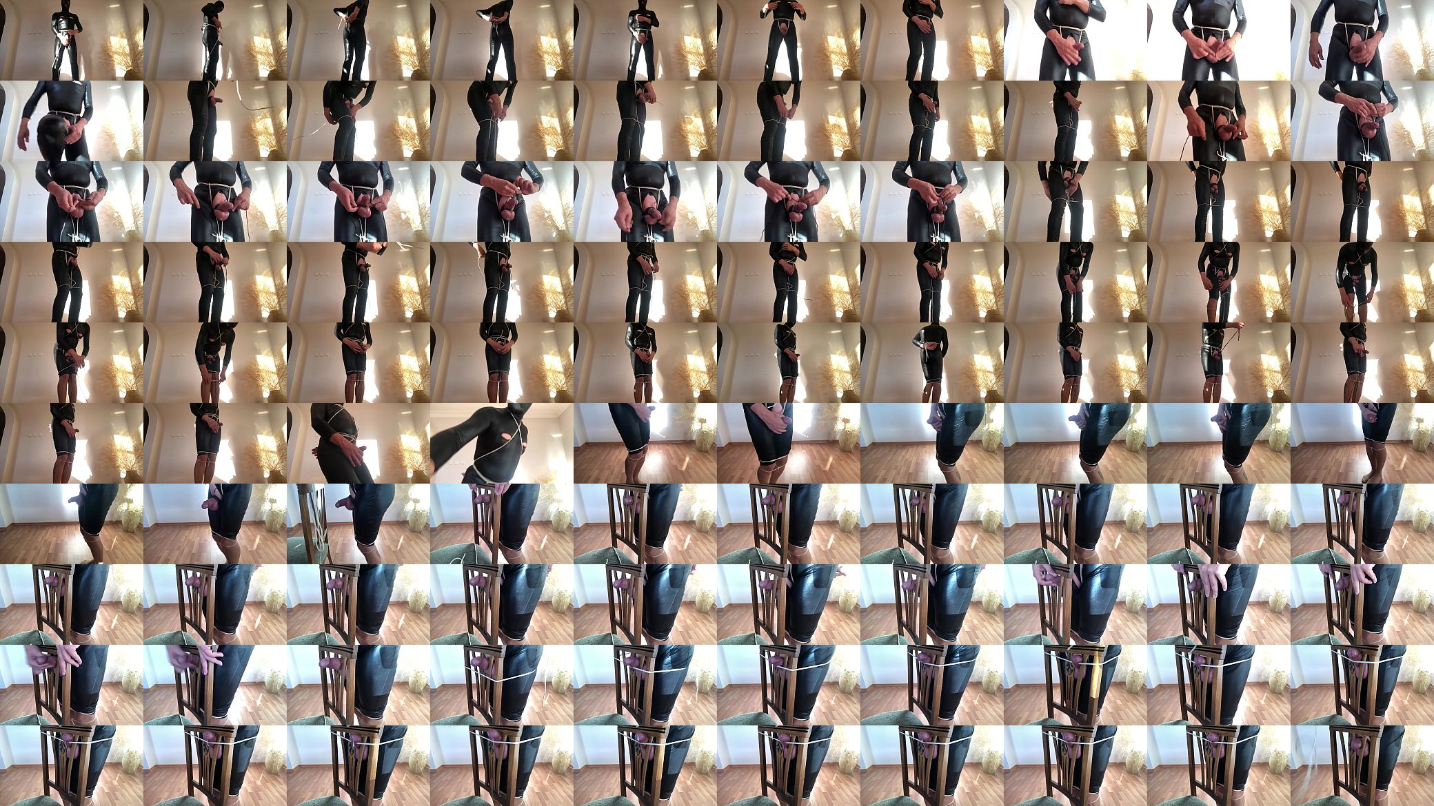 Latex chair Orgasm , amazing Orgasm , Amazing Penis, Latex, Gingbang 预览图
