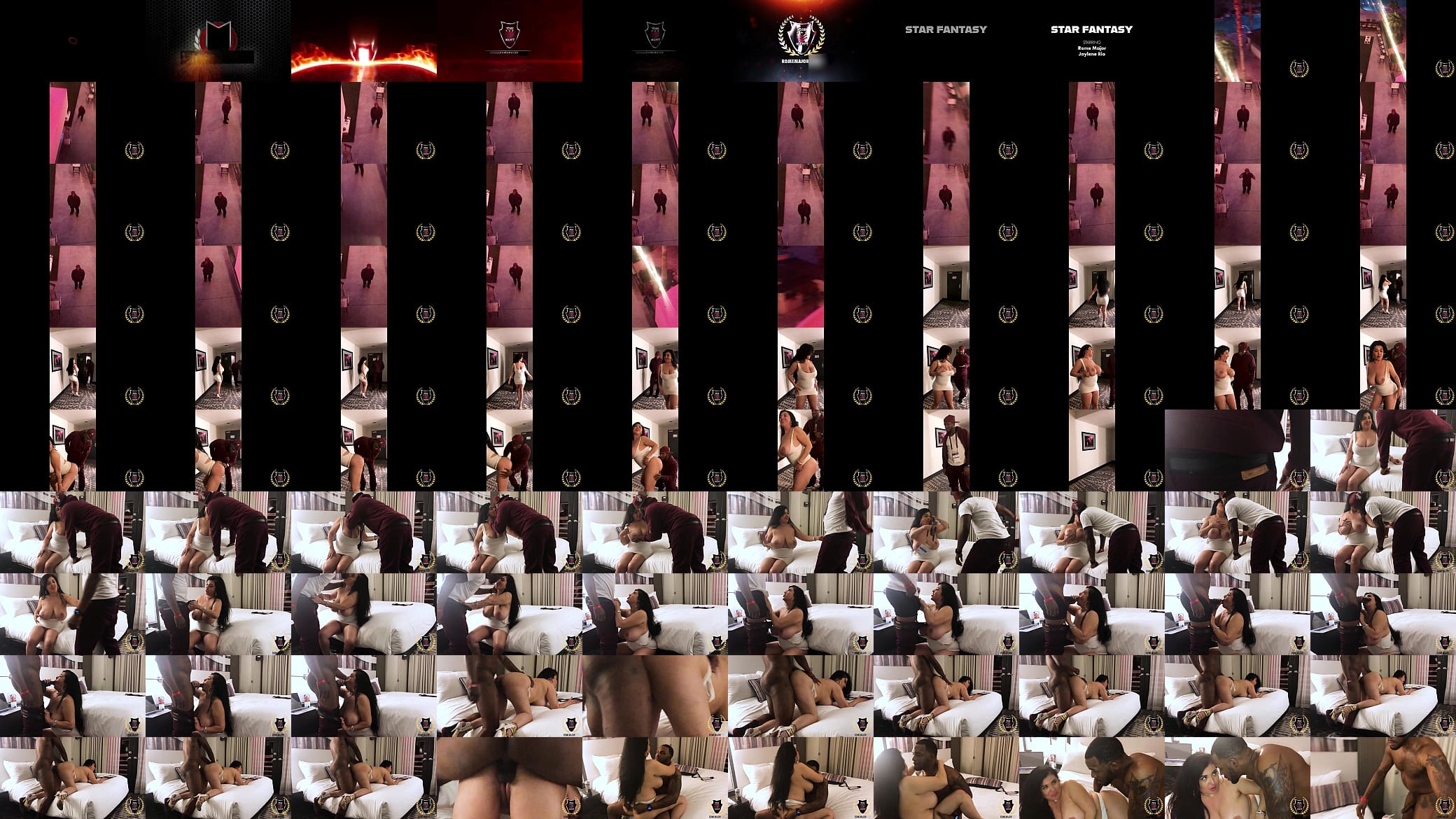 Bubble Booty BBC Maniac! Jaylene Rio Fucks Vigorous Rome Major! 预览图