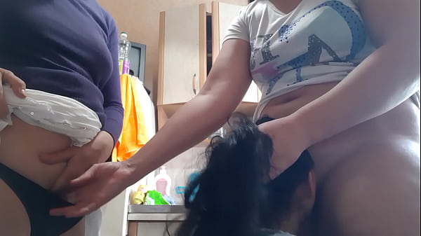 My Step Sister Lost Her Girlfriend at Cards - L...