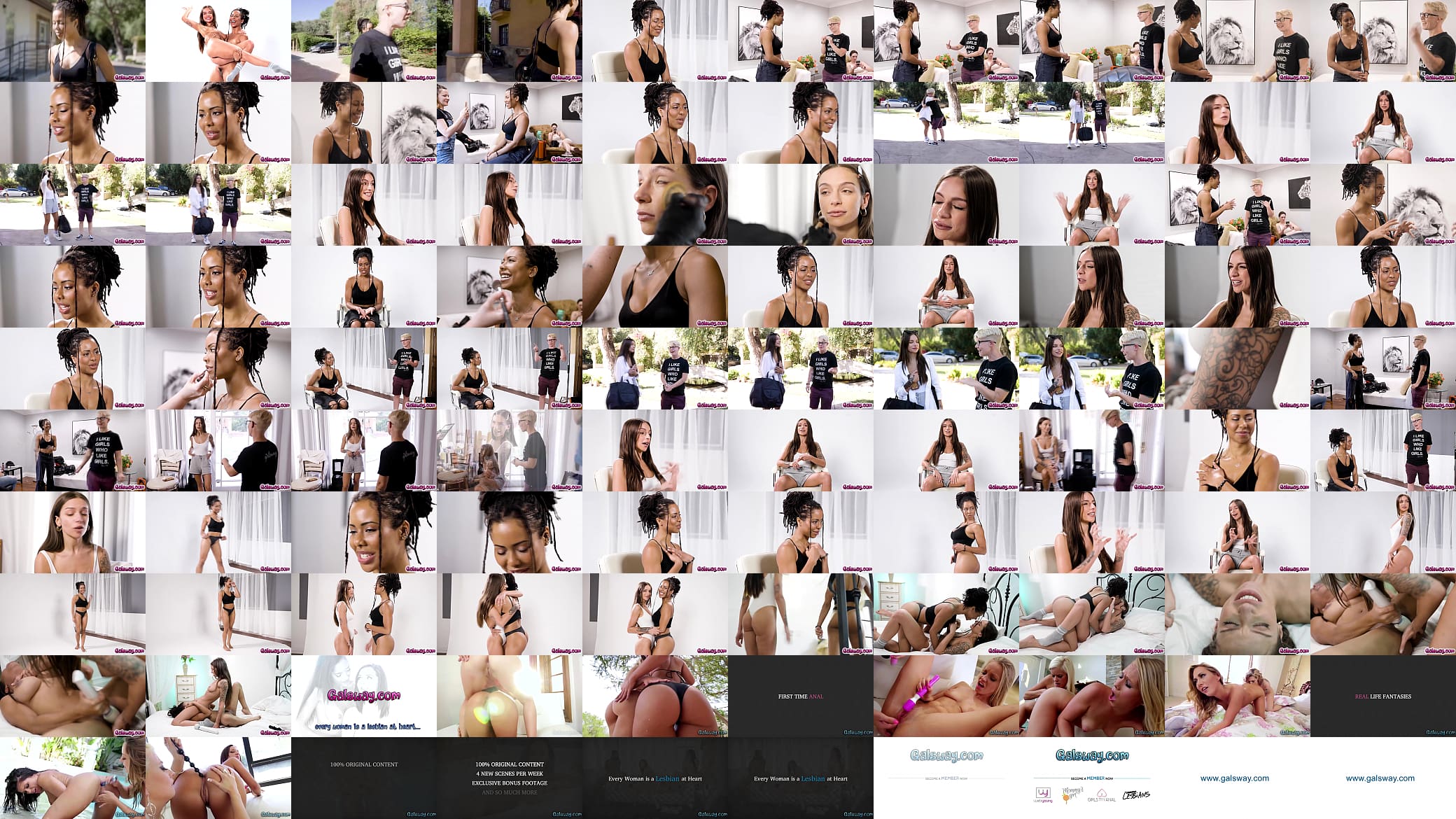 We Like Girls! Kira Noir and April Olsen! A dream match! Bree Mills interview both girls before they engage is lovely lesbian action! 预览图