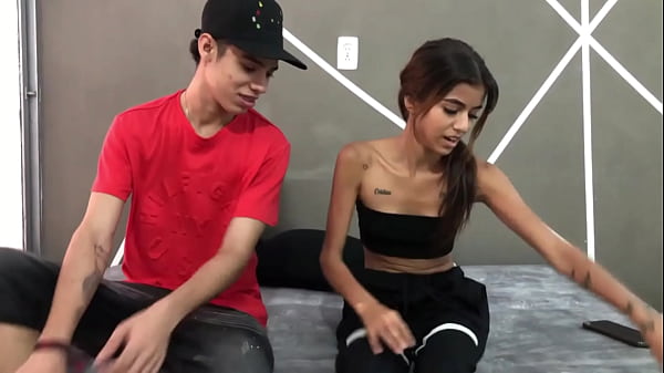 Our parents are not home and we take advantage of the house being alone and my stepbrother fucks me really good and hard in my tight pussy FULL STORY