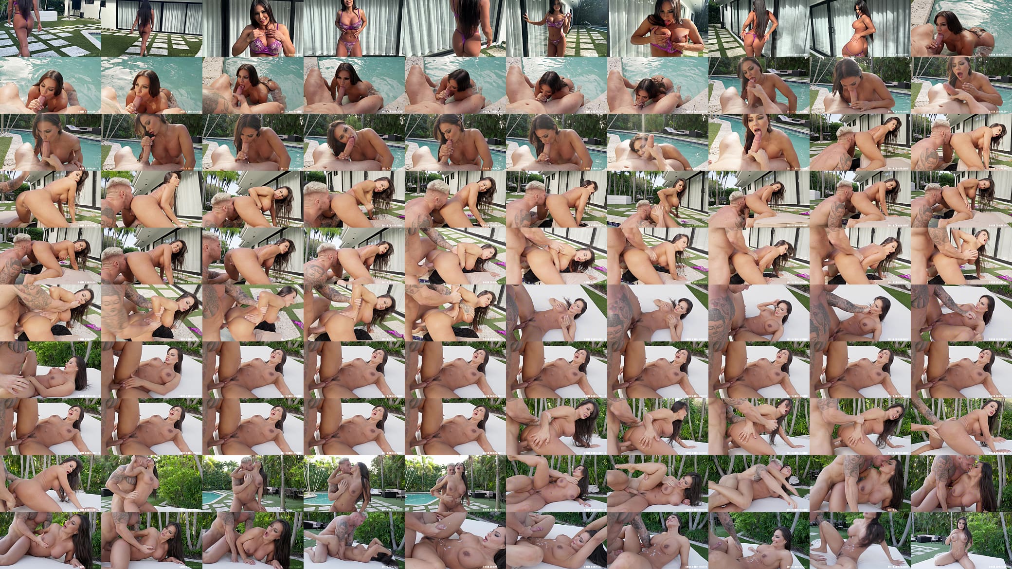 Sex In The Pool With The Most Famous Colombian Esperanza Gomez 预览图