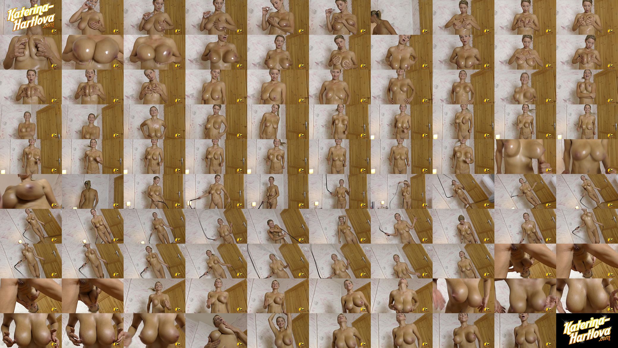 Oiled Boobs and Exercise jumping running when my boobs slapping 预览图