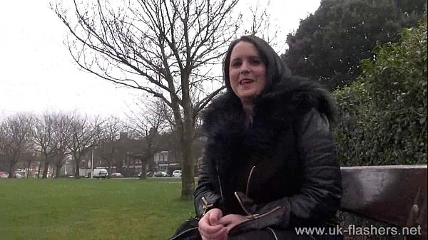 Busty amateur milf Sarah Janes flashing and public masturbation of naughty exhib