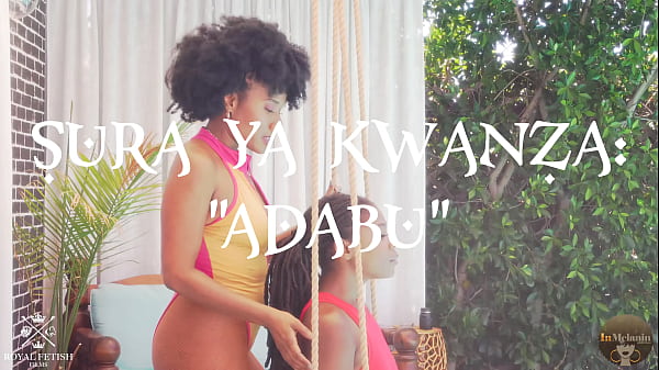 Beautiful Submissive Shows Her Worth to Royal Couple "Royally Melanated(Hazel Whore & The Noire's)"