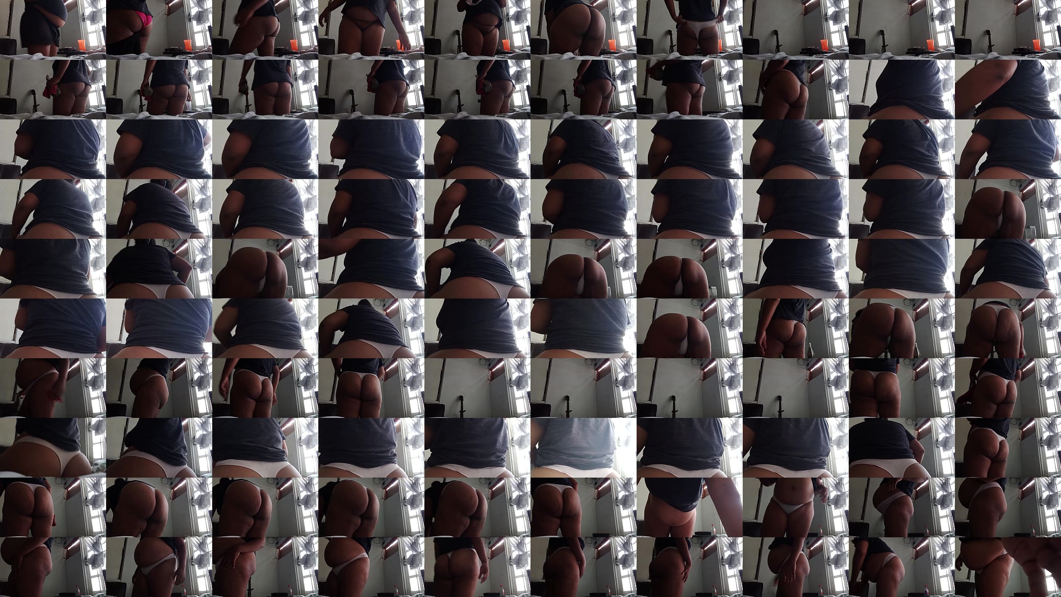 La se&ntilde;ora de la limpieza me manda v&iacute;deo limpiando mi recamara 预览图