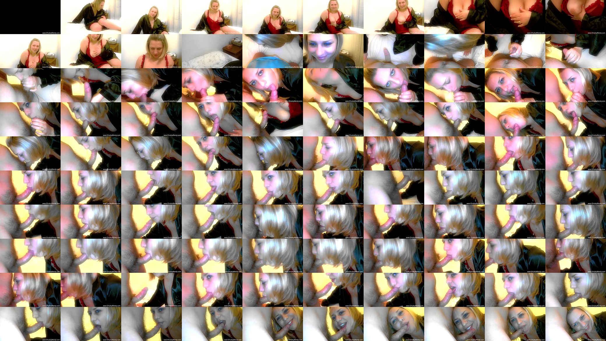 Blonde Amateur Suching And Swallowing Cum 预览图