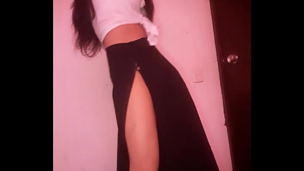 Girlfriend gives me Streeptease from a distance 1