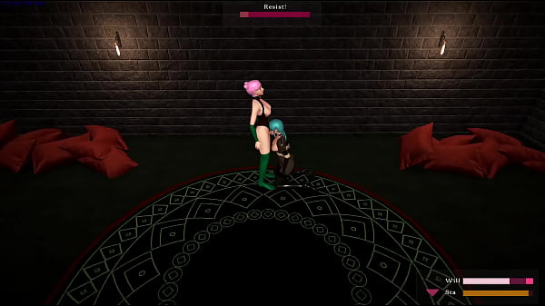 Une Fille Trans Est Punie Par Des Elfes Excités [Dungeon Coup]