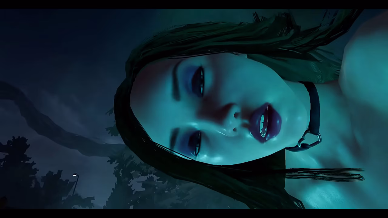 House Party (F) Vickie sex scene in the pool