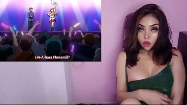 She catches him masturbating and invites him to have sex - Imaria Ep. 1