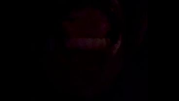 teen FaceTime boyfriend teasing him and smoking
