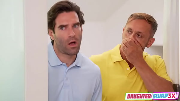 Friends' experiment with anal sex ends in tremendous fun with their stepfathers and their fat cocks penetrating their asses for a real learning of anal sex from these stepdaughters.
