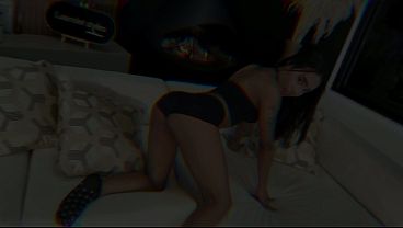 Ebony anal BBC deep