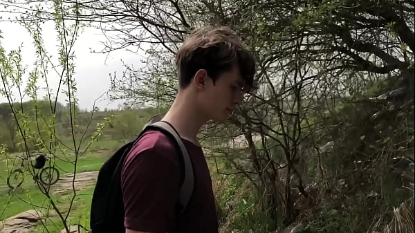 Download Video - Hot Hunk Jerking his Big Dick &lpar;23cm&rpar; in Public Place near the Dam&sol; Teen Boy