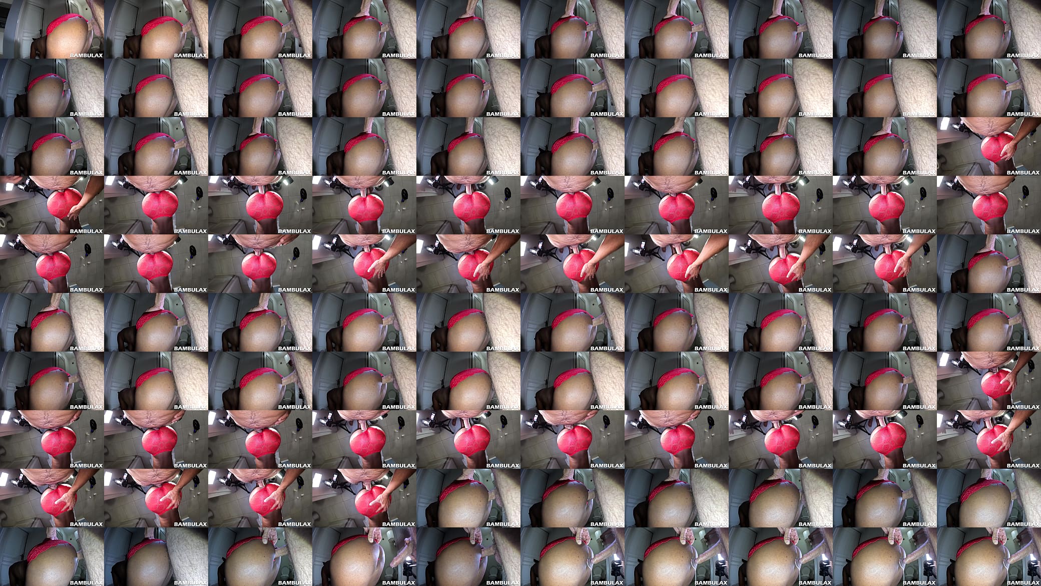Lingerie fuck with my ebony fucked and creampied 预览图