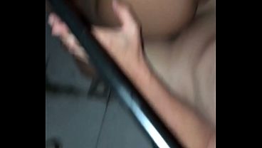 This Brazilian married woman is such a slut! The husband invited the employee to his house, and the horny bastard fucked the cuckold's wife, and the slut even humiliated the cuckold.