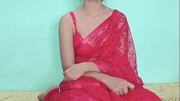 Red Indian traditional dress saree Fuck Pussy Licking