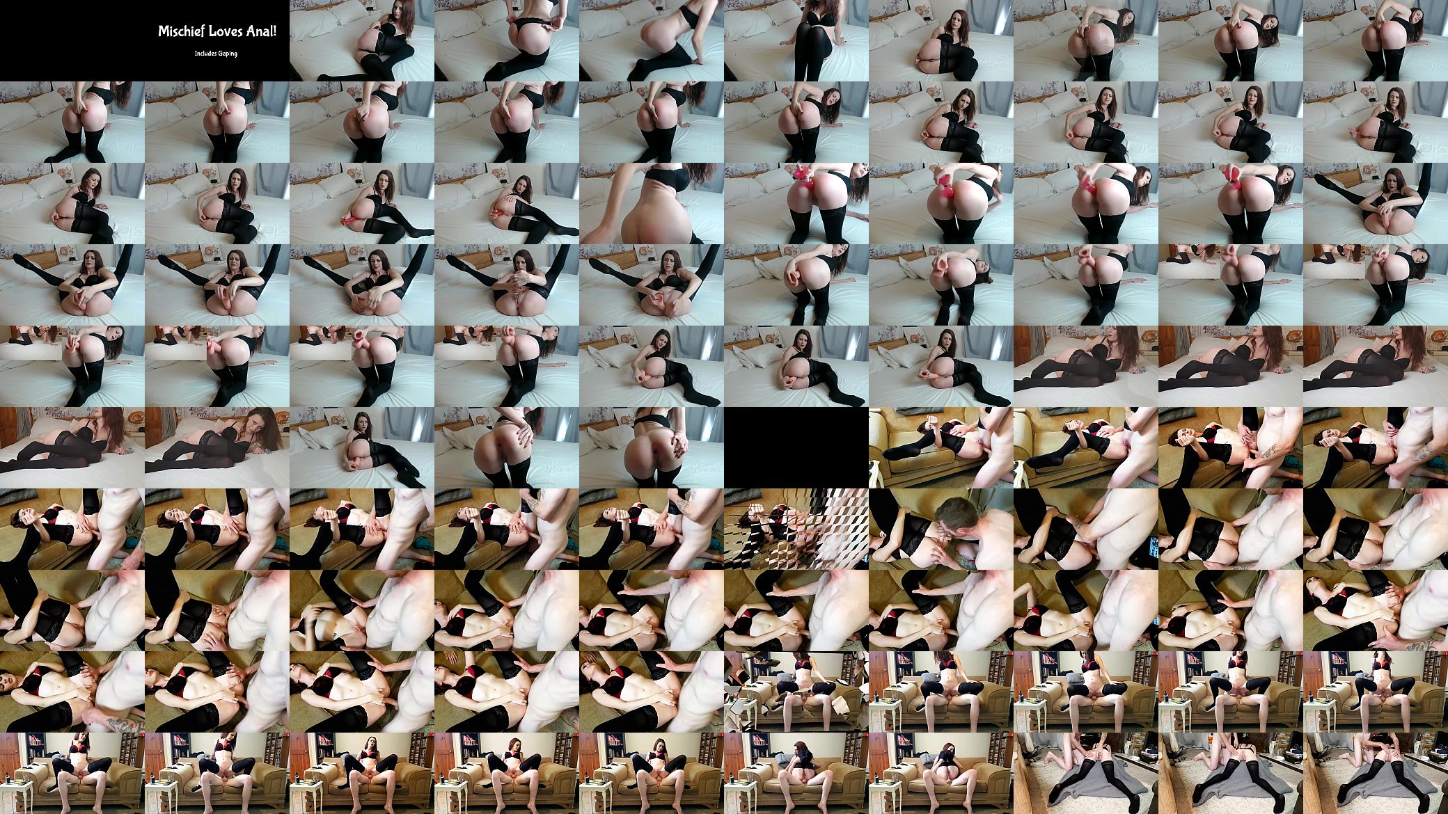 2 videos - solo anal play and a damn good anal fucking! 预览图