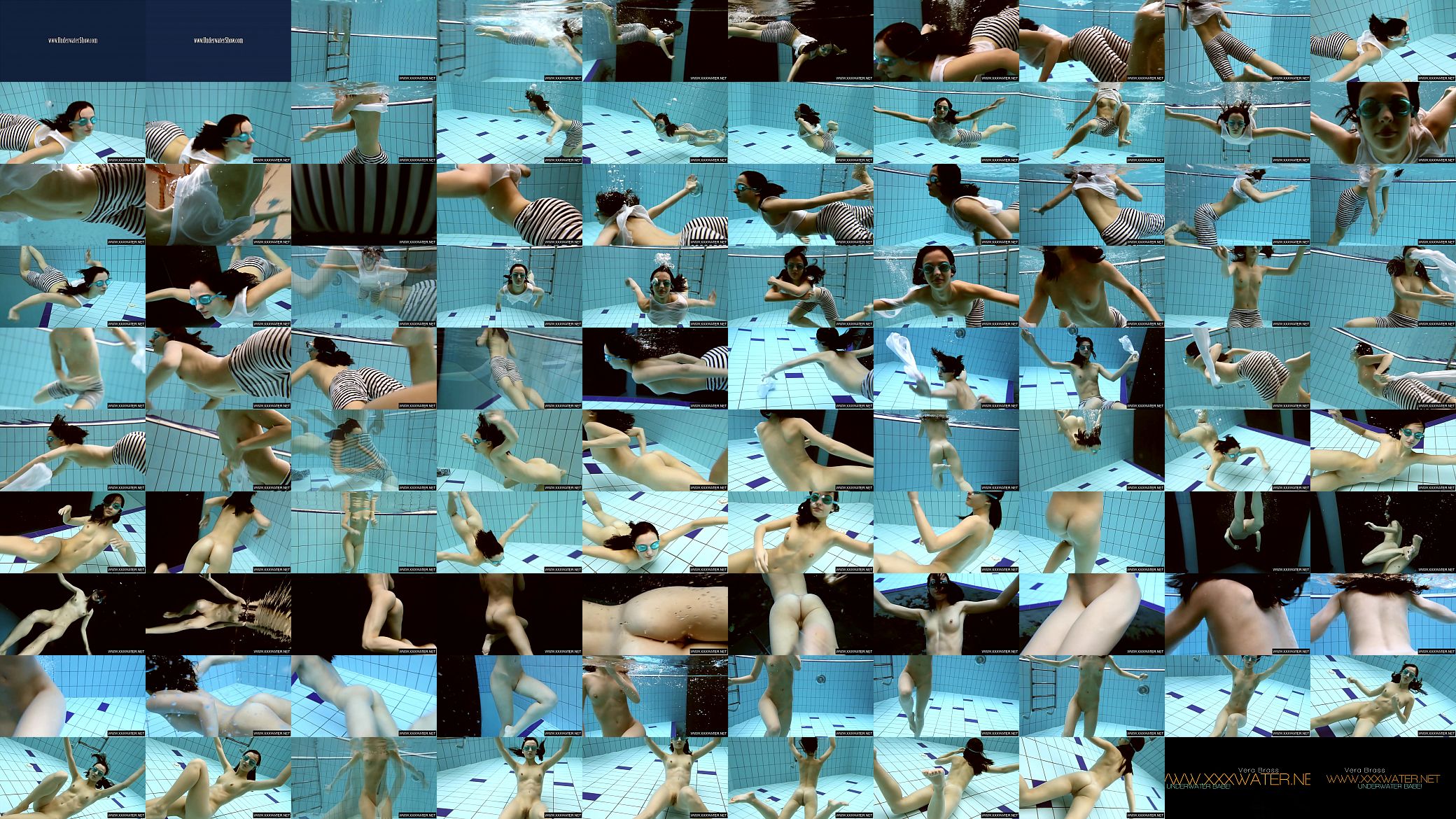Vera Brass wet and horny in the swimming pool 预览图