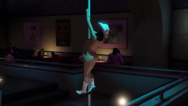 GTA V - Nude Cowgirl Stripper