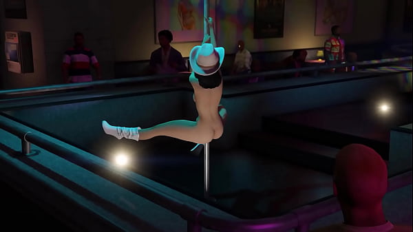 GTA V - Nude Cowgirl Stripper