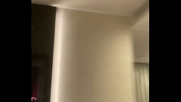 Hidden cam in the hotel bathroom