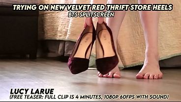 New (thrifted) heels woohoo!