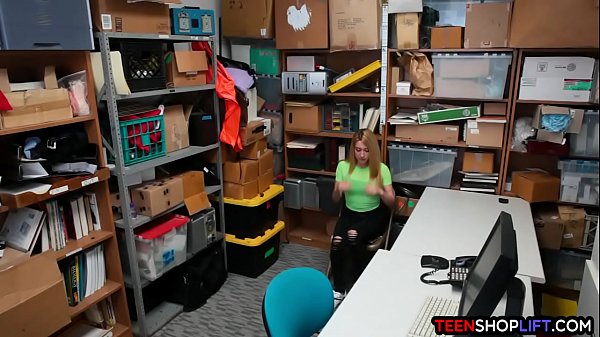 Teen shoplifter wants to get caught by a security guard