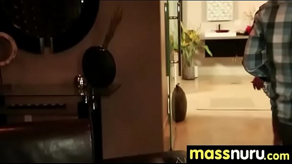 slippery nuru massage for lucky dude 5