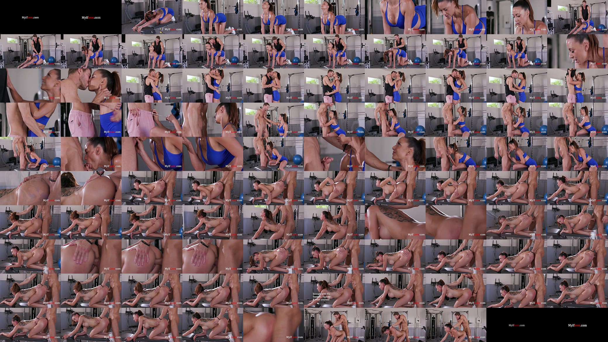 Babe Latin Beauty Gets Her Freak On After A Workout - MylfLove 预览图