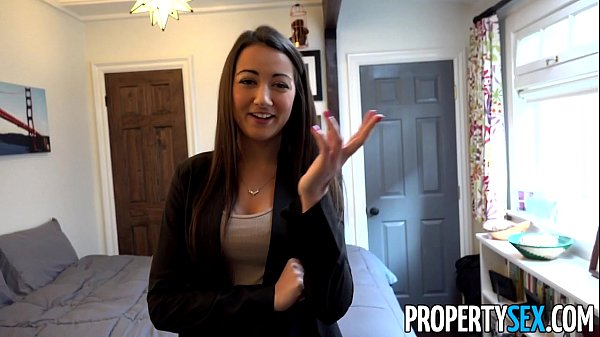 PropertySex - Hot body real estate agent fucks renter