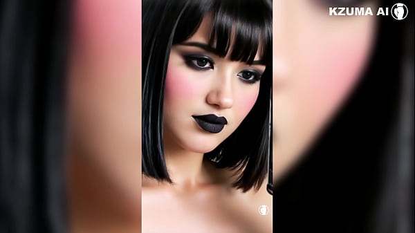 Hot Big Dicked Gothic Femboy - (AI Porn Generated)