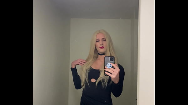 Sexy Blonde Trans Woman