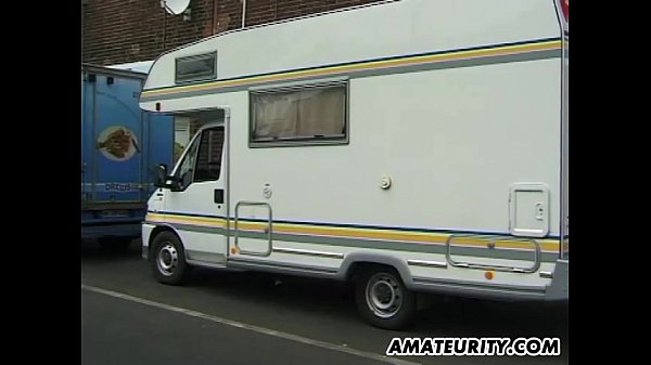 Download Video - Amateur girlfriend threesome in a camping-car