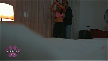 Step Daughter Sumiko Smile Rides Step Dad Secretly Before He Cums Inside Step Mom in Shared Hotel Bed