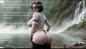 After cheating on me at the campsite, I couldn't stop and fucked the whole group while hiking to the lake, while my impotent boyfriend didn't see anything![AI]