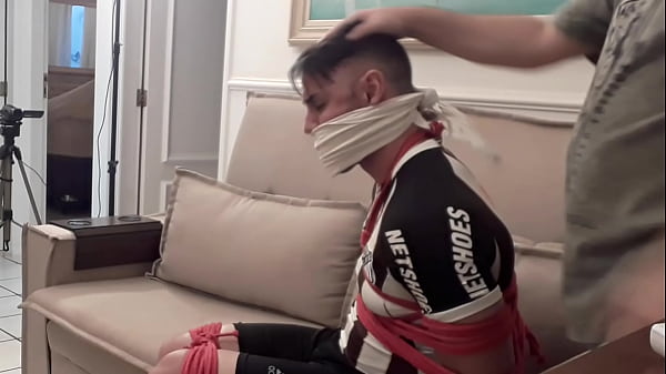 Peter soccer player in bondage #BTS 2 BondageMan&reg;