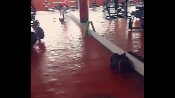 In the gym