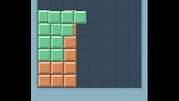 Gameplay de Block blast.