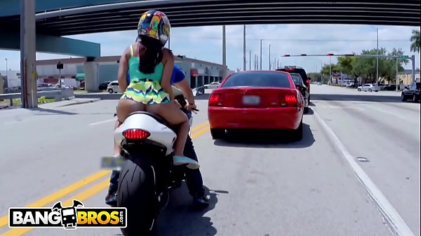 Download Video - BANGBROS - Big Booty Latin Babe Sophia Steele Rides A Motorcycle & A Cock