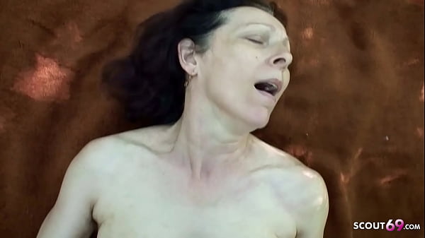 74yr old Granny with Hairy Pussy POV Outdoor Sex with Teen