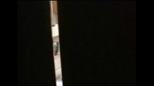 Wife gives blowjob at bathroom