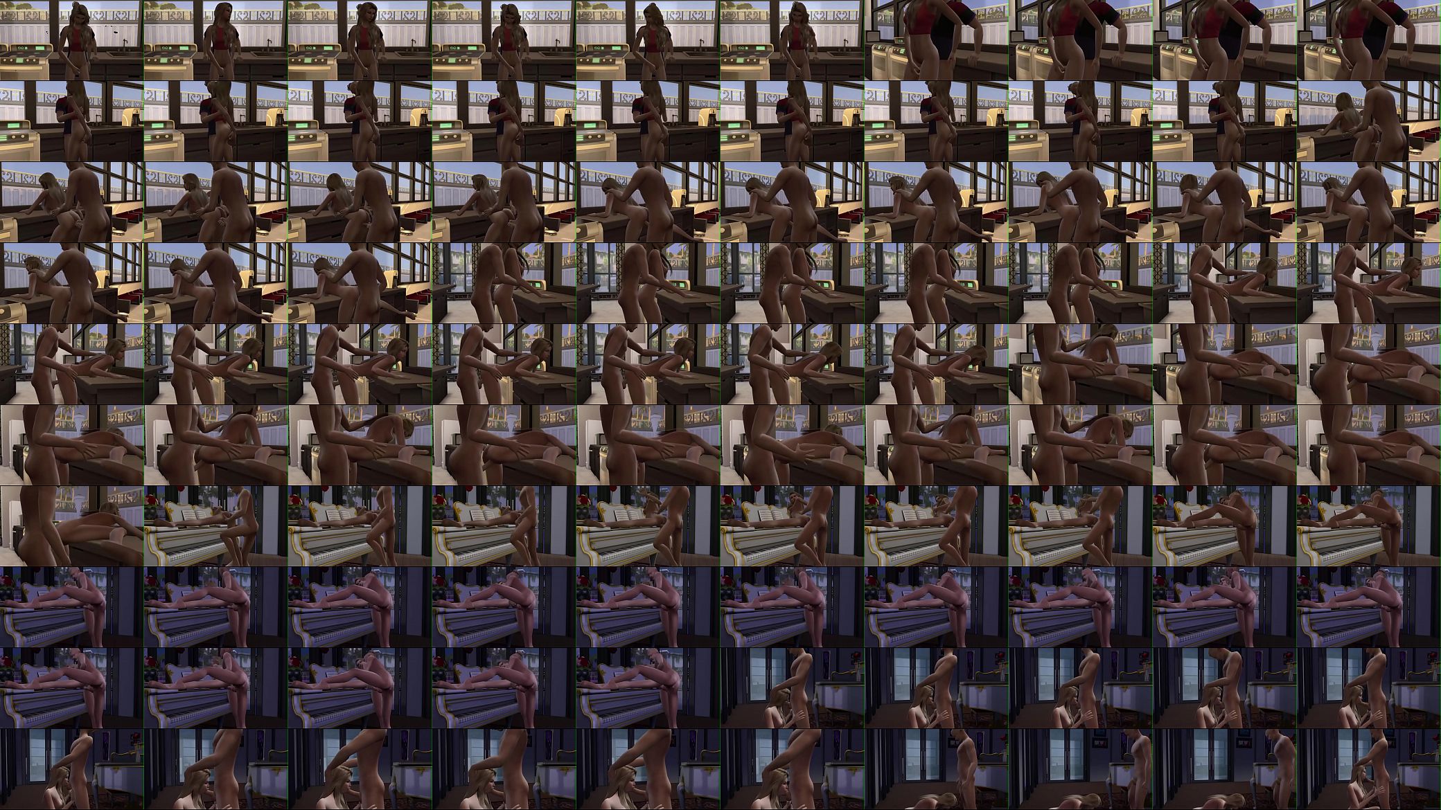The Sims 4 Teen gets multiple cumloads 预览图