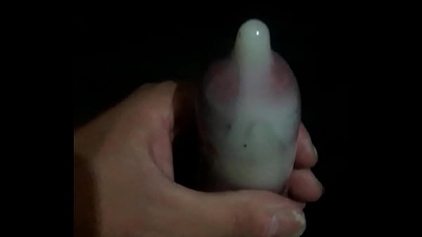Cum in condom