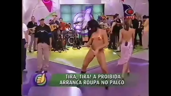 2001 female models strips Super Positive with Otaviano Costa