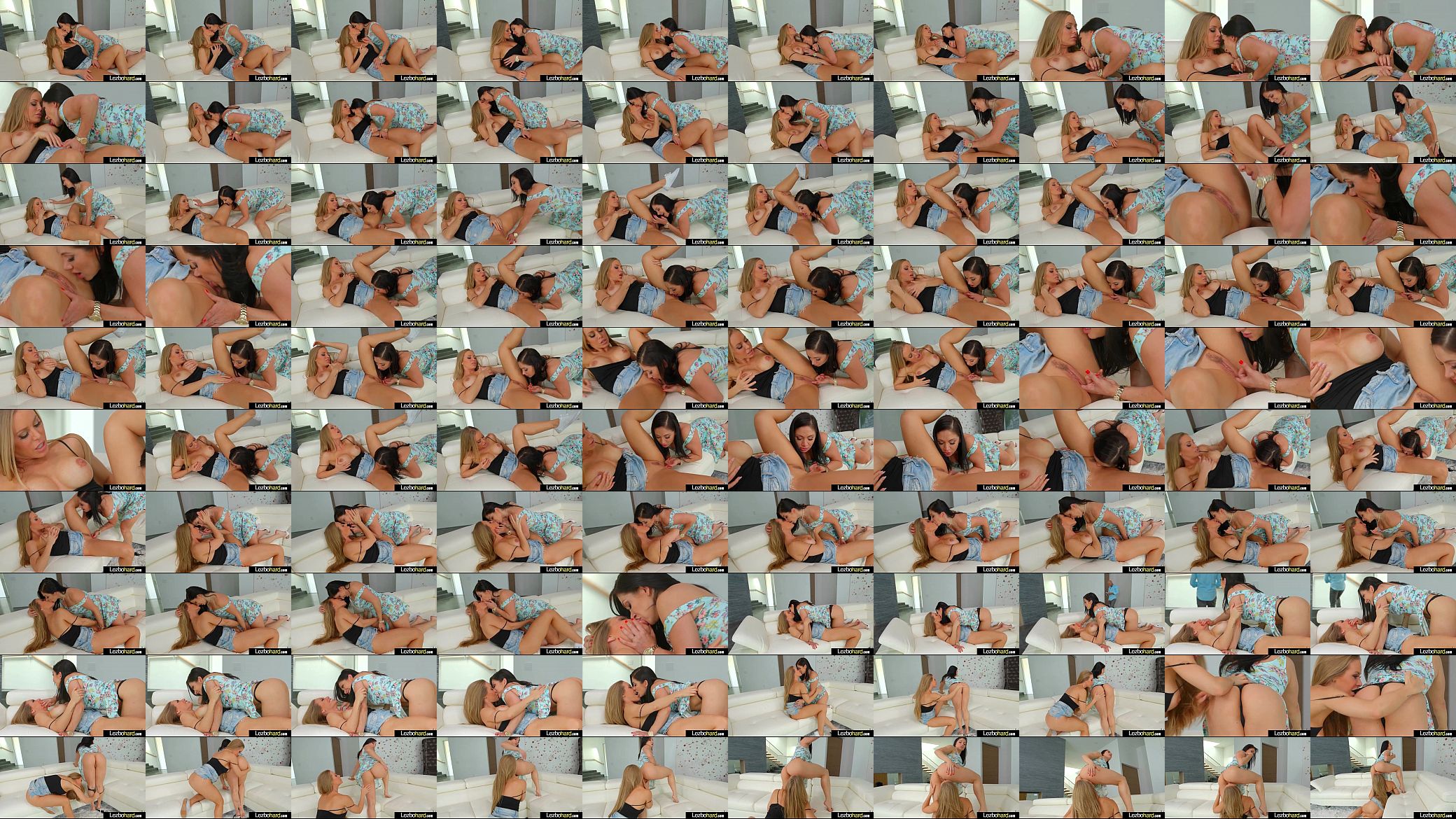 (Nicole Aniston &amp; Lea Lexis) Lesbo Girls Make Love In Front Of Camera video-23 预览图